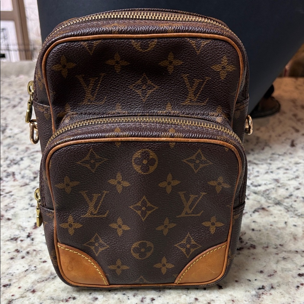 Louis Vuitton Monogram Brown Belt Bag